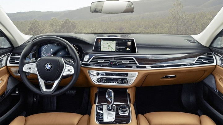 BMW Serie 7 Restylee interieur